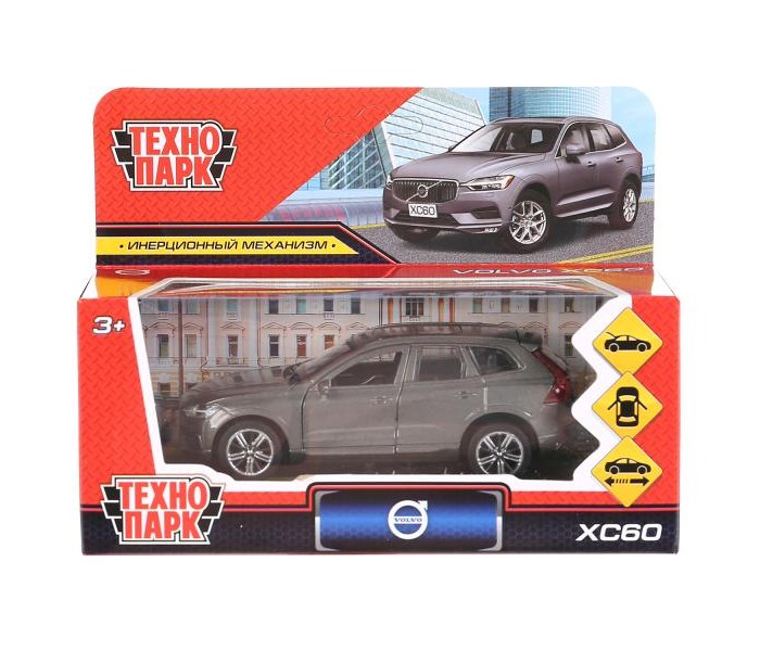 

Технопарк Инерционная машина Volvo XC60 R-Desing, Инерционная машина Volvo XC60 R-Desing