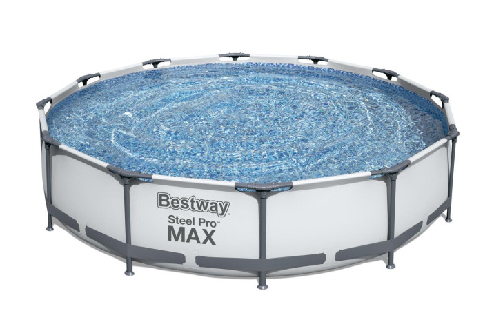 Бассейн Bestway Бассейн каркасный Steel Pro Max 366х76 см каркасный бассейн bestway power steel swim vista series 56716 549х274х122 см камень 56716