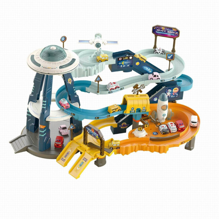 Электронные игрушки Junfa Игровой набор Марсианская жизнь свет звук игровой набор микроволновая печь фиксики с продуктами свет звук