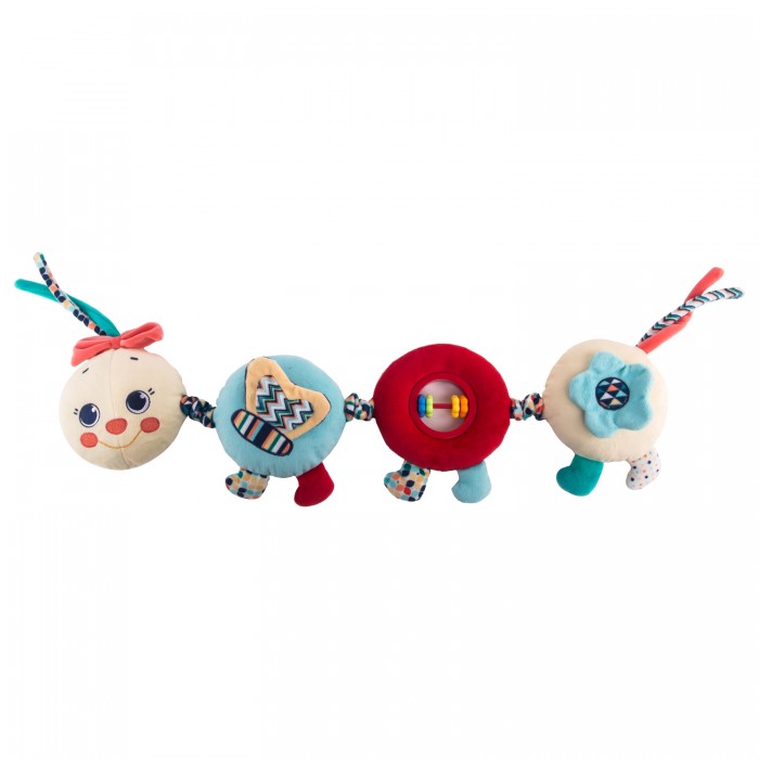 

Подвесная игрушка Happy Snail Весёлая гусеница Камилла 19HS003PG, Весёлая гусеница Камилла 19HS003PG