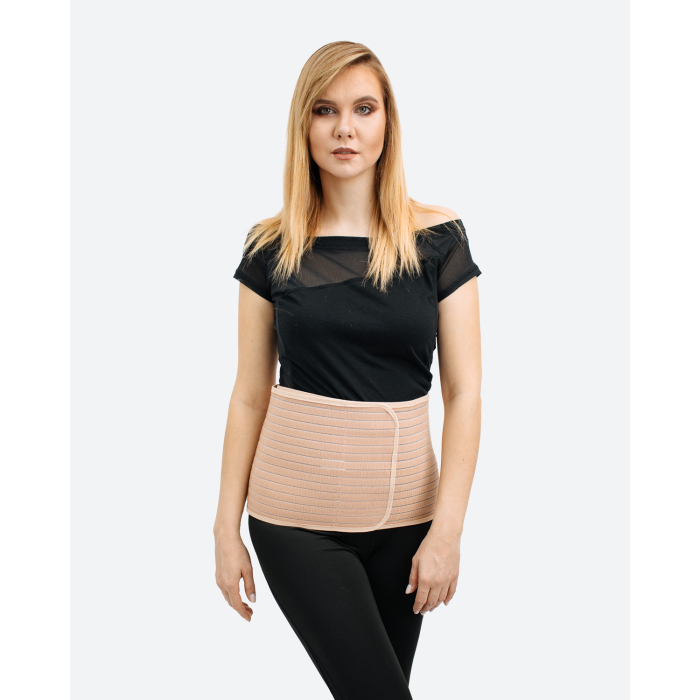 Одежда для беременных Альмед Пояс (бандаж) эластичный компрессионный послеоперационный (абдоминальный) одежда для беременных интекс бандаж абдоминальный послеоперационный шириной 30 см
