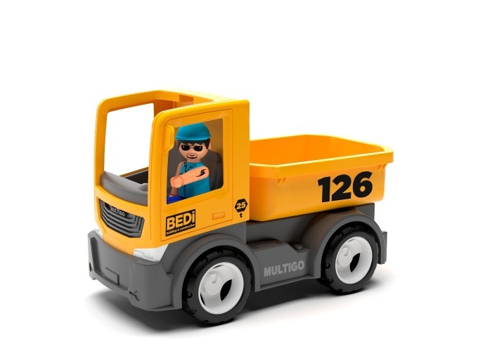 Машины Efko Строительный грузовик с водителем строительный грузовик цистерна с водителем игрушка 22 см