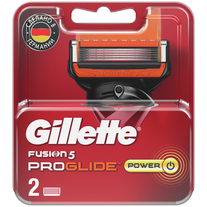 Gillette Сменные кассеты с точным триммером Fusion 5 ProGlide Power 2 шт.