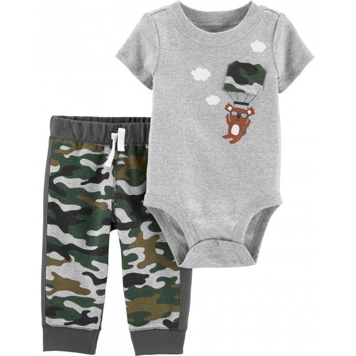 Комплекты детской одежды Carter's Комплект для мальчика (боди, брюки) 1H446510