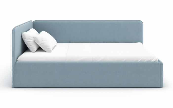Подростковая кровать Romack диван Leonardo 180х80 спойлер мягкий для кровати машинки romack голубой 1000 64