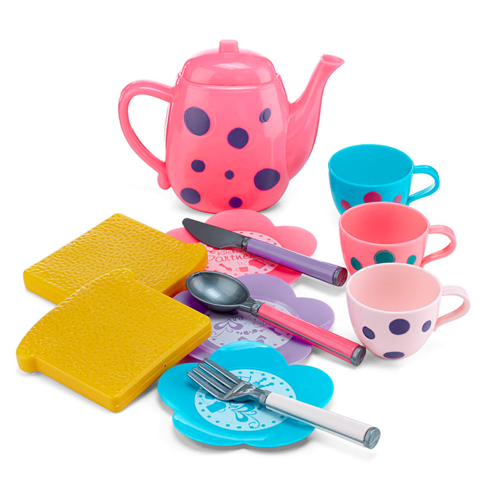 Donty-Tonty Игровой набор посуды для чаепития (12 предметов)