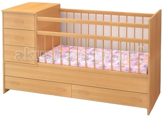 Детская кровать-трансформер Бэби Бум Маруся купить в Минске по низким ценам с фото