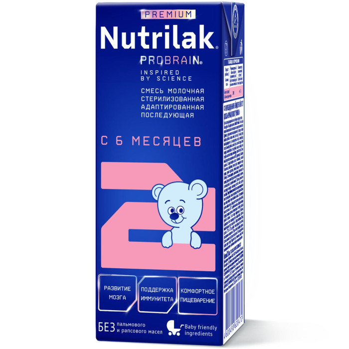  Nutrilak Готовая молочная смесь Premium 6-12 мес. 200 мл