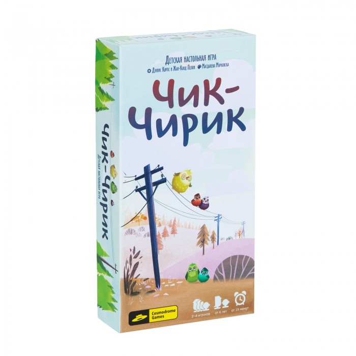 

Cosmodrome Games Настольная игра Чик-Чирик, Настольная игра Чик-Чирик