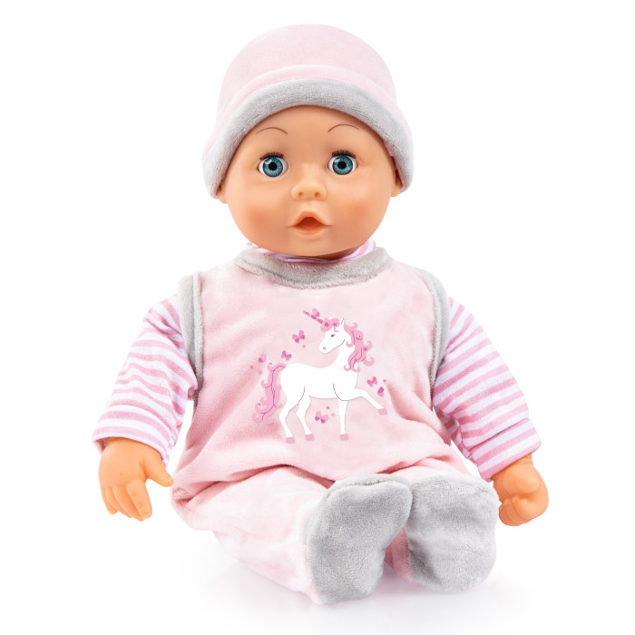 Куклы и одежда для кукол Bayer Кукла Малышка мои первые слова 38 см (с аксессуарами) цена и фото
