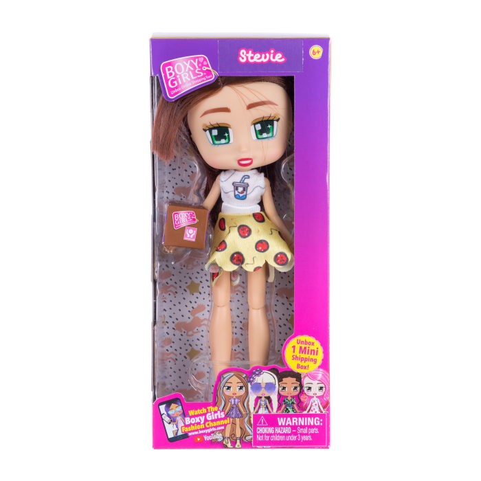 

1 Toy Кукла Boxy Girls Stevie с аксессуаром 20 см, Кукла Boxy Girls Stevie с аксессуаром 20 см