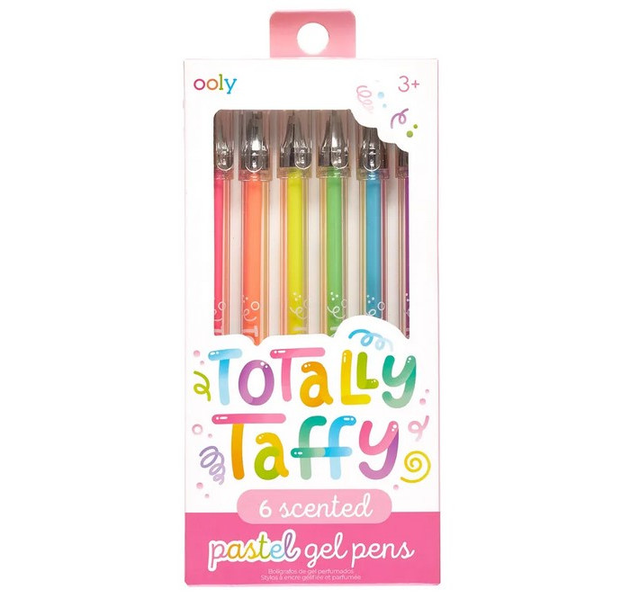 Ручки Ooly Набор ароматических цветных гелевых ручек 6 цветов набор гелевых ручек 6 цветов с резиновыми держателями микс