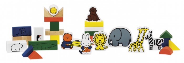 Деревянные игрушки Totum Набор для творчества Miffy Зоопарк