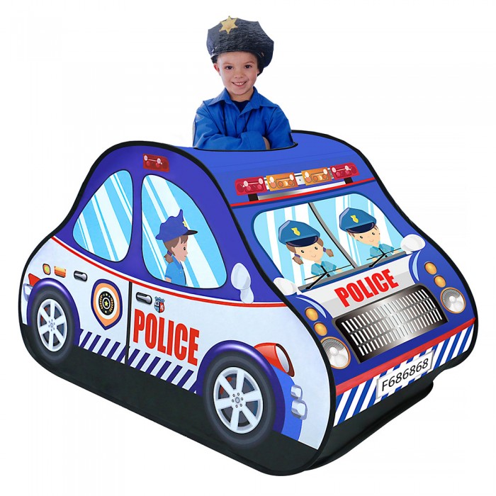 Pituso Дом Полицейская машина + 50 шаров