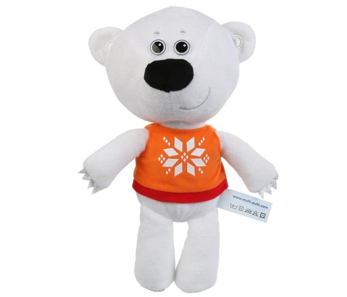 Мягкая игрушка Мульти-пульти Медвежонок Белая Тучка 20 см непослушный медвежонок