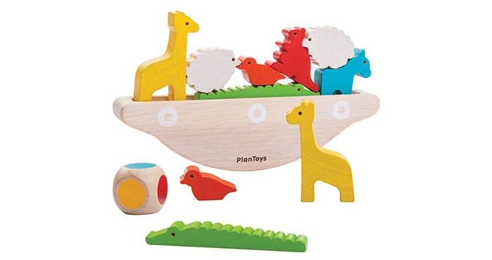 Деревянные игрушки Plan Toys Головоломка Балансирующая лодка фото