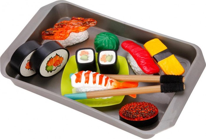 цена Ролевые игры Mary Poppins Кухни мира Набор посуды и продуктов Японский ресторан (19 предметов)